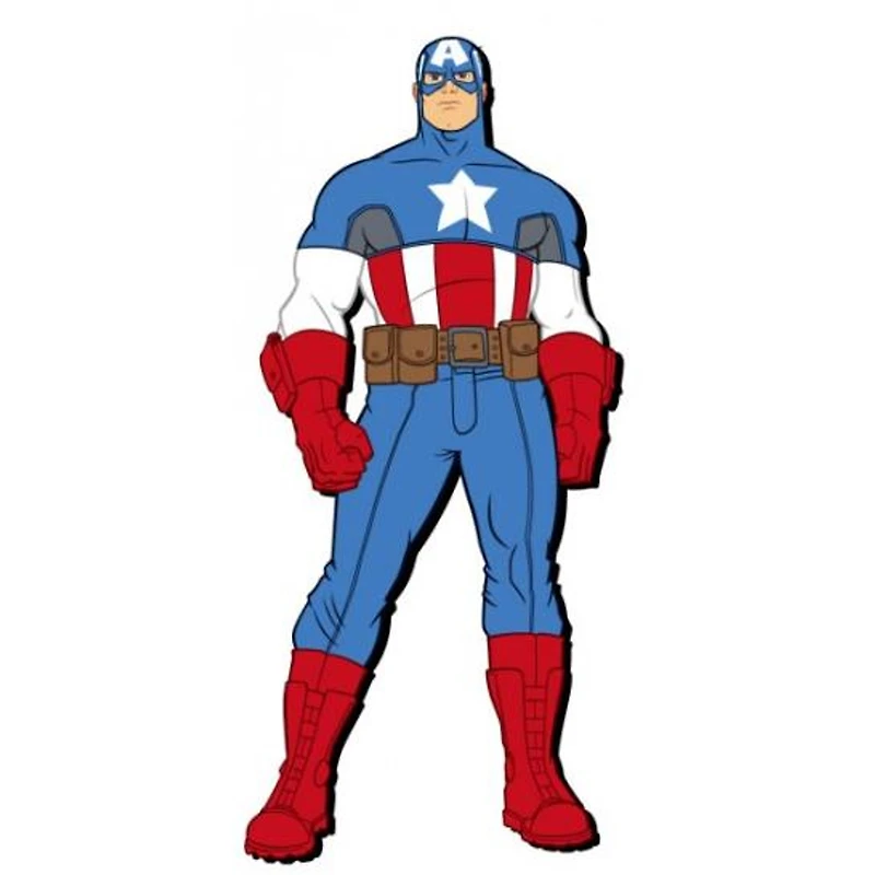 Magnet - Captain America Soft Touch PVC