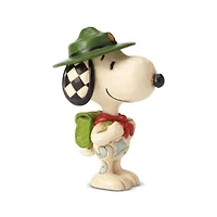 Iconix Peanuts Snoopy Boy Scout Mini Statue Jim Shore