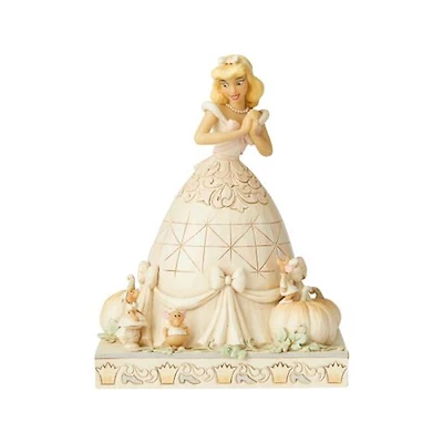 Disney Cinderella White Woodland Statue Jim Shore