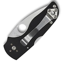 Spyderco Lil'Native Folding Knife Lockback Black G-10 [2.47" Satin S30V] C230MBGP