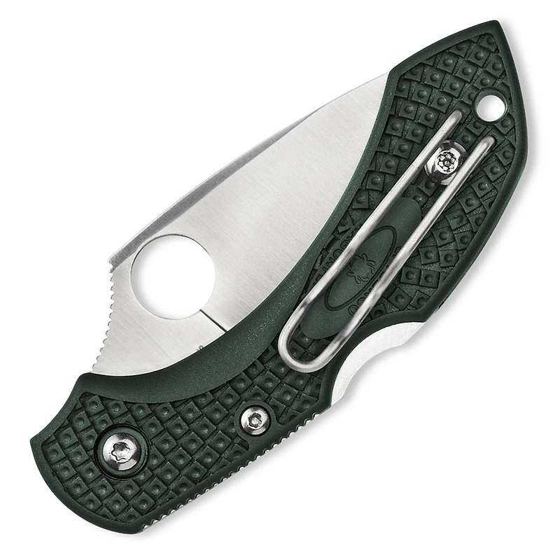 Spyderco Dragonfly 2 Folding Knife Lockback Green FRN [2.25" Satin ZDP-189] C28PGRE2