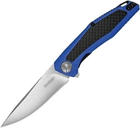Kershaw Atmos Folding Knife Blue G-10 [3.00" Satin 8Cr13MoV] 4037BLU