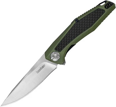 Kershaw Atmos Folding Knife OD Green G-10 [3.00" Satin 8Cr13MoV] 4037OL