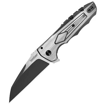 Kershaw Deadline Folding Knife Black/Gray Stainless Steel [3.25" Black 8Cr13MoV] Wharncliffe 1087