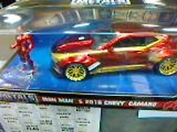 Model Car - 1:24 Avenger Iron Man Chevy 2016 Camaro RED