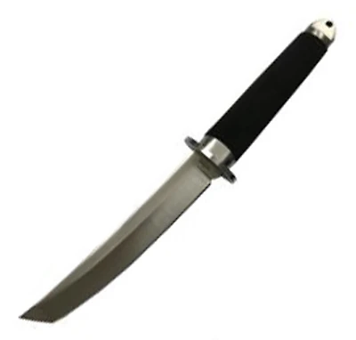 Fixed Blade Tactical Tanto w/ Rubber Handle