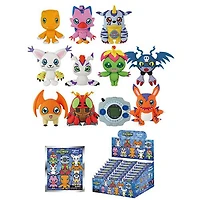 Digimon 3D Foam Bag Clip [1 Random Bag]