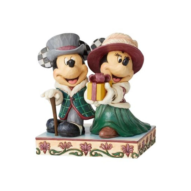 Disney Mickey and Minnie Victorian Statue Jim Shore
