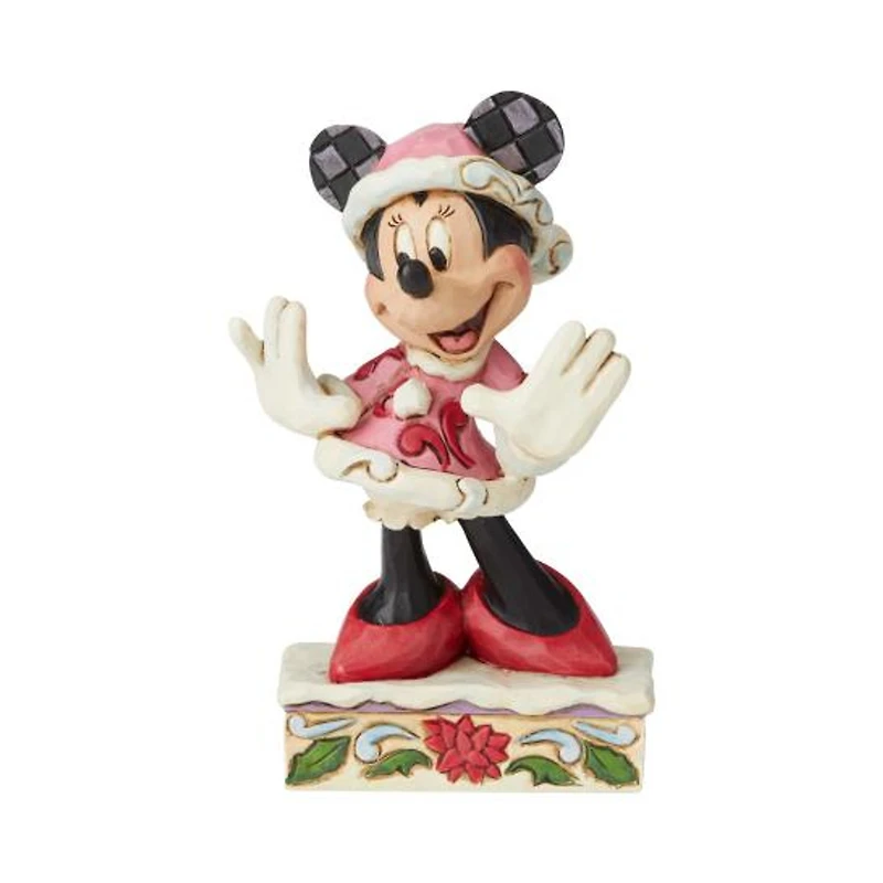 Disney Mickey Mouse Minnie Personality Statue Jim Shore
