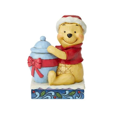 Disney Winnie The Pooh Christmas Statue Jim Shore