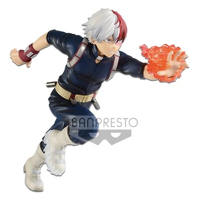 My Hero Academia Shoto Todoroki Attacking Banpresto Statue