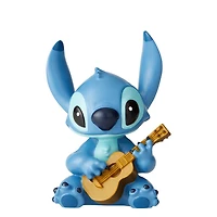 Disney Lilo & Stitch Mini Stitch w/ Guitar Statue