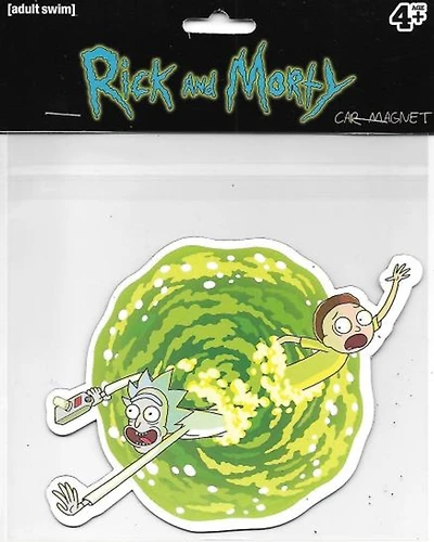 Car Magnet - Rick and Morty