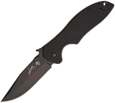 Kershaw CQC-6K Folding Knife Black G-10 [3.25" Black 8Cr14MoV] Drop Point 6034BLK