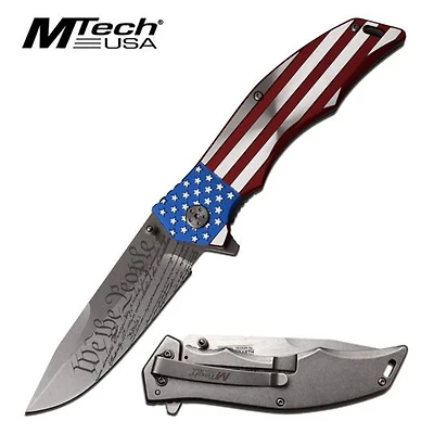 We The People Flag AO Pocket Knife