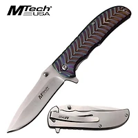 Mtech Rainbow Wave AO Pocket Knife