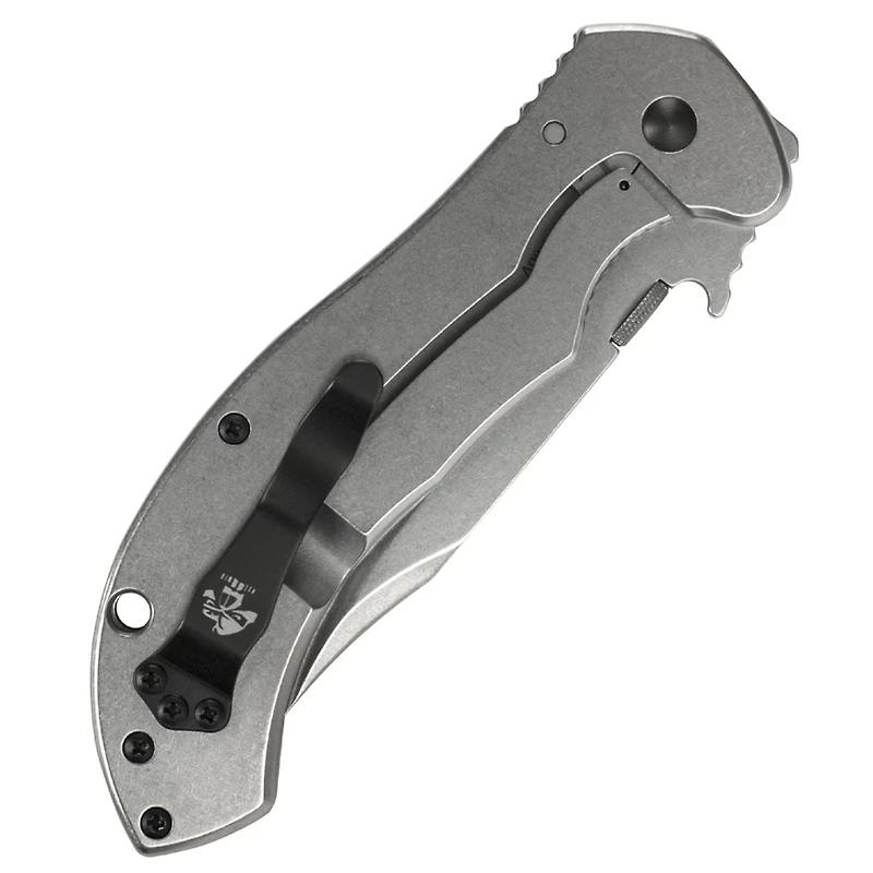 Kershaw CQC-10K Folding Knife OD Green G-10 [3.50" Stonewash 8Cr14MoV] Clip Point 6030