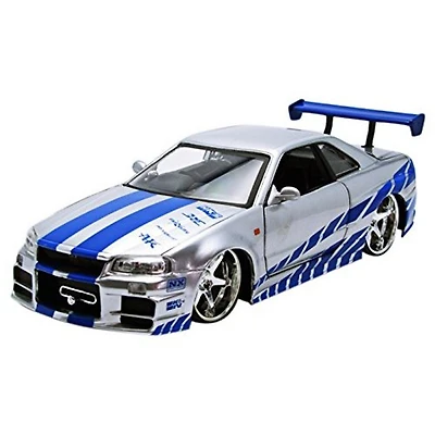 Model Car - 1:24 F&F Brian's 2002 Nissan Gt-R R34