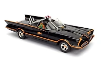 Model Car - 1:24 Batman Classic Tv Series (1966) - Batmobile & Batman (Robin In Car)
