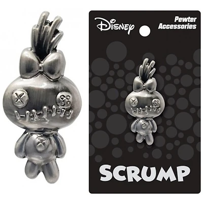 Lilo & Stitch Scrump Doll Pewter Lapel Pin