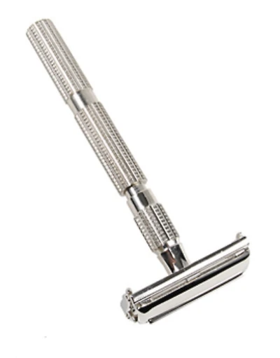 Parker - Butterfly Open, Lightweight Textured Handle, Safty Razor