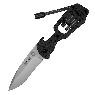 Kershaw Select Fire Multi-task Spring Assisted Knife Black GFN [3.375" Bead Blast 8Cr13MoV] 1920