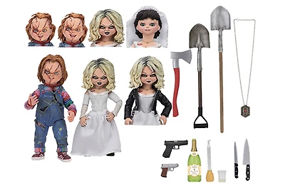 Ultimate Chucky & Tiffany – 7″ Scale (AF)  [2-Pack]