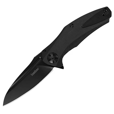 Kershaw Natrix Spring Assisted Knife Black G-10 [3.25" Black 8Cr13MoV ] 7007BLK