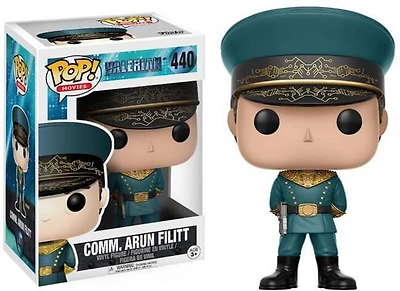 Pop! The Valerian Commander Arun Filitt #440 Vinyl Figure
