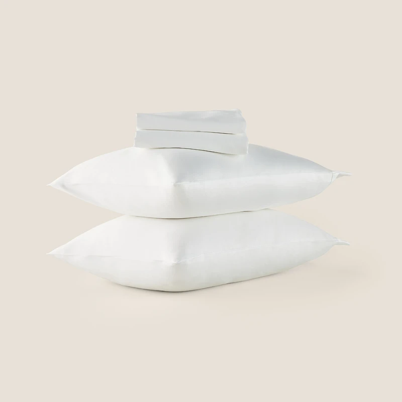 Ensemble de taies d'oreiller en coton égyptien