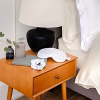 Coffret cadeau avec chouchou et masque pour dormir en satin ZZZ