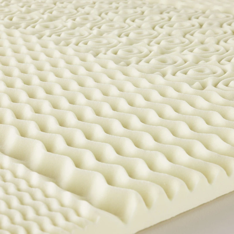 Surmatelas en mousse mémoire à cinq zones