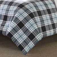 Housse de couette Eddie Bauer Lewis à carreaux