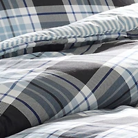 Housse de couette Eddie Bauer Lewis à carreaux