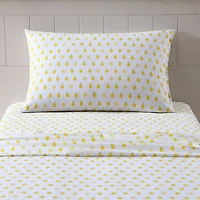 Ensemble de draps en tissu citron Poppy & Fritz