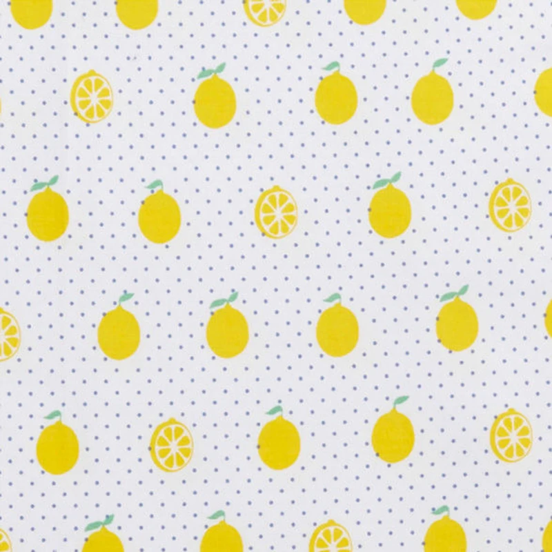 Ensemble de draps en tissu citron Poppy & Fritz