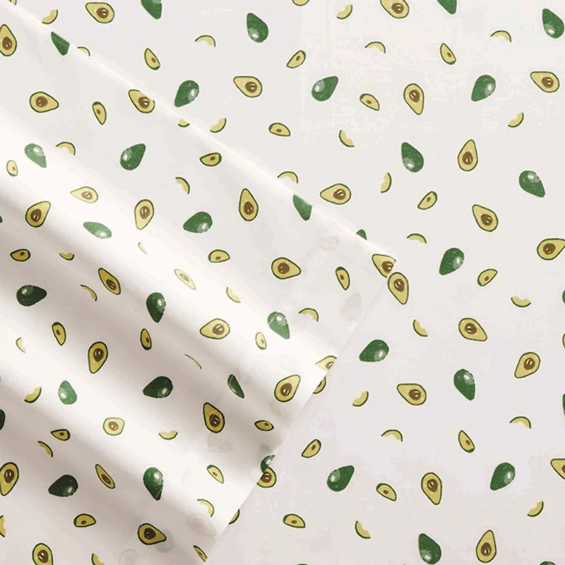 Ensemble de draps en tissu d'avocat Poppy & Fritz