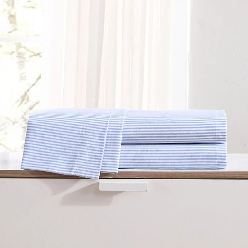 Ensemble de draps striés Oxford Poppy & Fritz