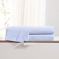 Ensemble de draps striés Oxford Poppy & Fritz