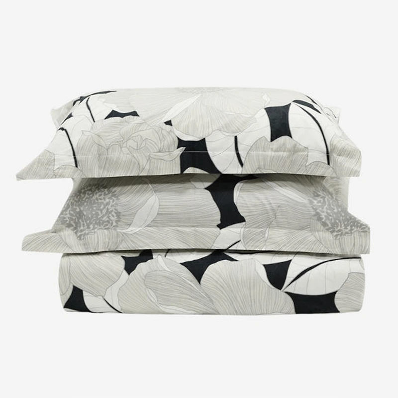 Ensemble à housse de couette en coton motif floral Kingsdown