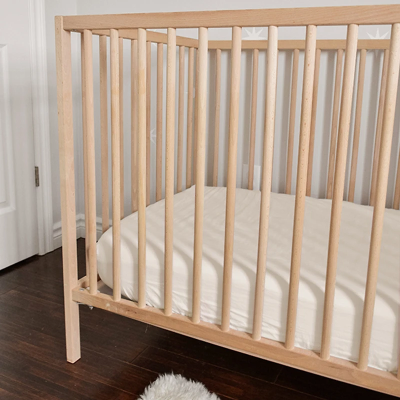 Drap lit de bébé en coton biologique If Only Home