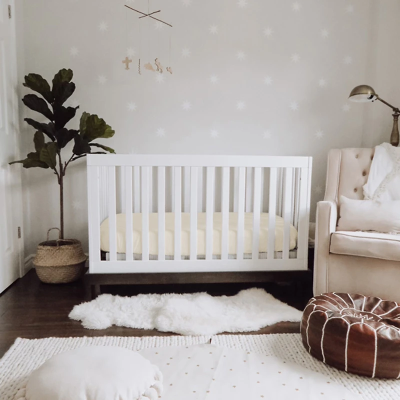 Drap lit de bébé en coton biologique If Only Home