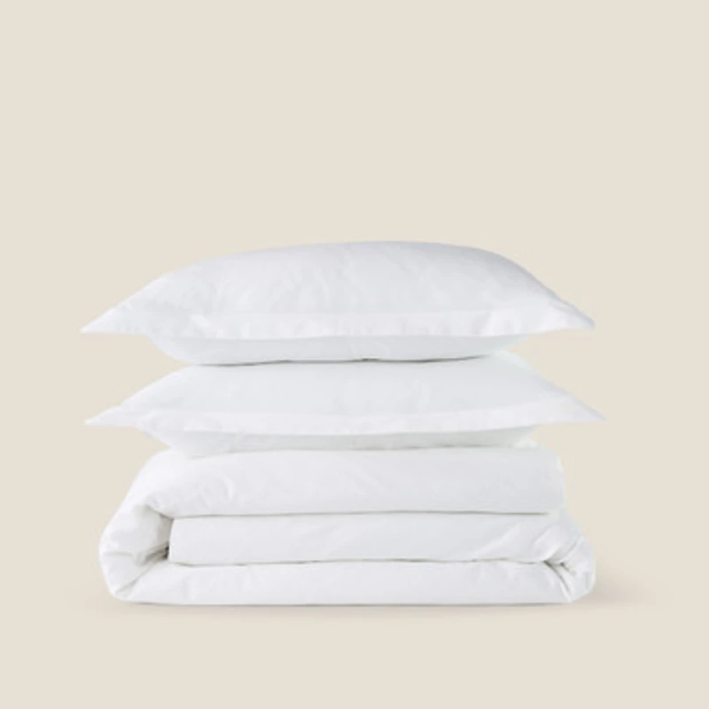 Ensemble à housse de couette en coton égyptien