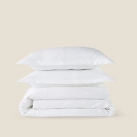 Ensemble à housse de couette en coton égyptien