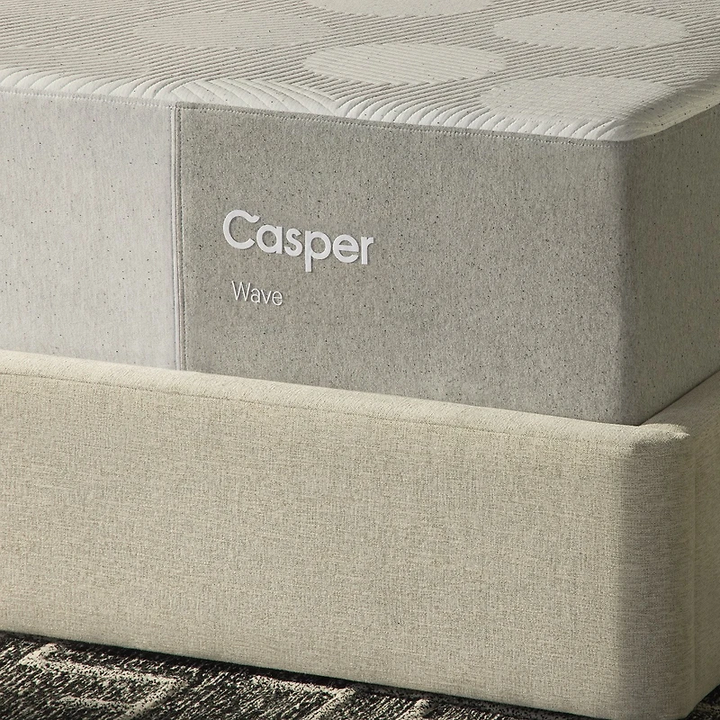 Matelas moelleux Casper Wave Hybrid Snow