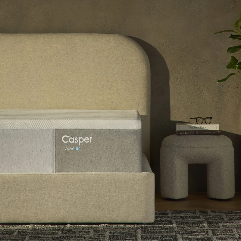 Matelas semi-ferme Casper Wave Hybrid Snow