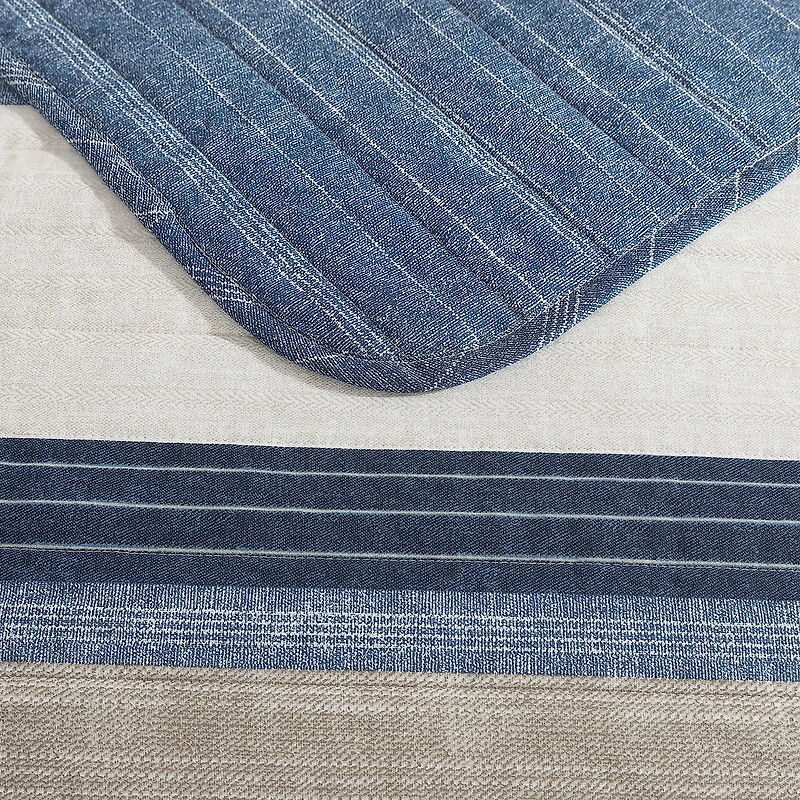 Ensemble de courtepointe en denim Nautica Ridgeport