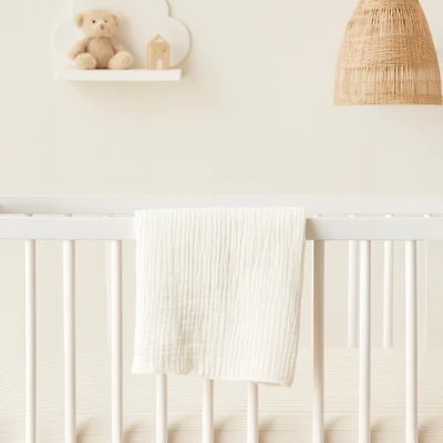 Drap pour lit de bébé en mousseline Simmons