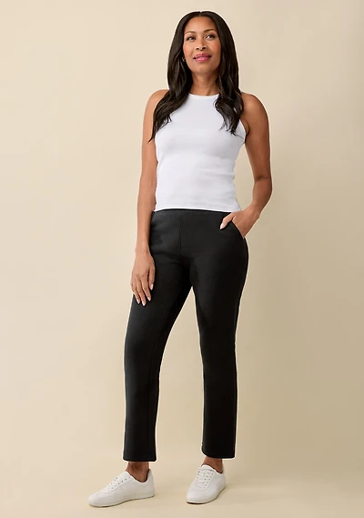 Uncuffed Fleece Sweatpant