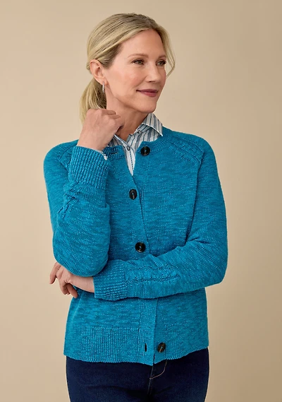 Crewneck Cardigan